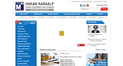 Desktop Screenshot of karaalpmuhasebe.com