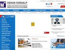 Tablet Screenshot of karaalpmuhasebe.com